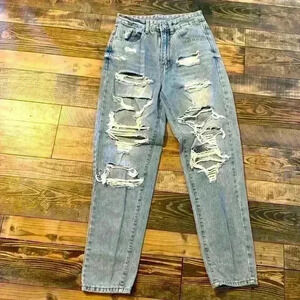 Women’s SHEIN distressed mom jean size 2